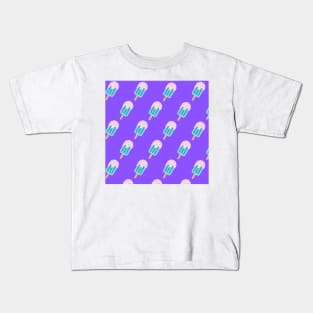 Purple Popsicle Kids T-Shirt